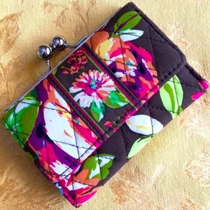 Vera Bradley “English Rose” wallet NWOT